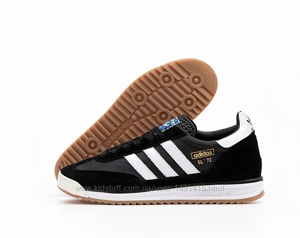 Мужские кроссовки Adidas SL 72. Black
