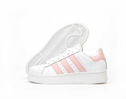 Женские кроссовки Adidas Superstar XLG. White