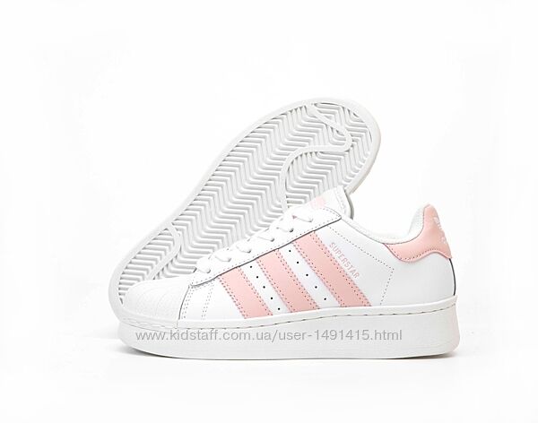 Женские кроссовки Adidas Superstar XLG. White