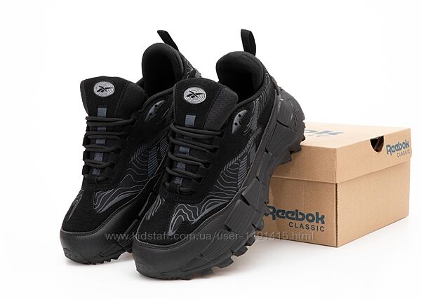 Мужские кроссовки Reebоk Zig Kinetica II Edge. Black