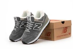 Зимние женские кроссовки ботинки New Balance 574 Winter. Унисекс