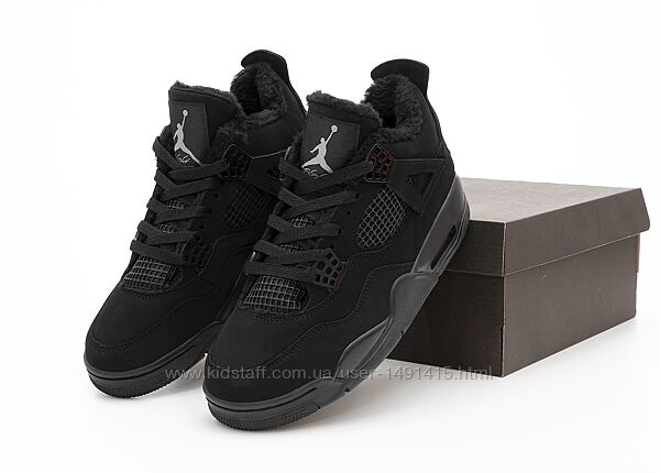 Зимние мужские кроссовки ботинки Nike Jordan 4 Retro Winter. Унисекс.