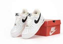 Зимние мужские кроссовки ботинки Nike Air Force Low Winter. Унисекс.