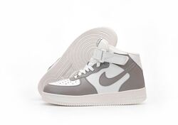 Зимние мужские кроссовки ботинки Nike Air Force Hi. Унисекс. С МЕХОМ.
