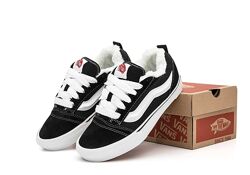 Зимние с мехом кеды вансы ботинки Vans Old Skool KNU. УНИСЕКС.