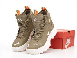 Мужские кроссовки ботинки Nike ACG Air Zoom Gaiadome. Gore-Tex. Light Brown