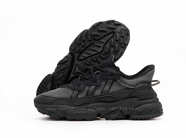 Мужские кроссовки Adidas Ozweego. Black