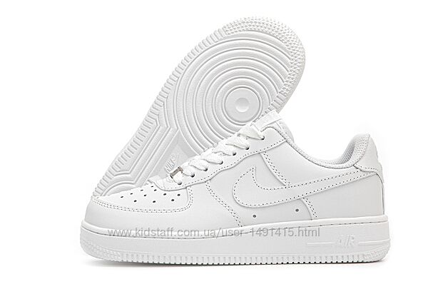Женские кроссовки Nike Air Force 1 Low. White. Унисекс