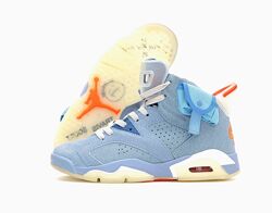 Мужские кроссовки Nike Air Jordan 6 Retro Travis Scott. Найк Джордан.