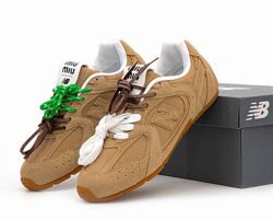 Женские кроссовки New Balance x Miu Miu 530. Brown