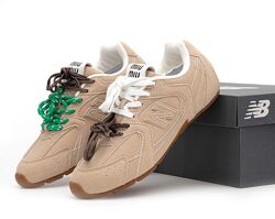 Женские кроссовки New Balance x Miu Miu 530. Beige