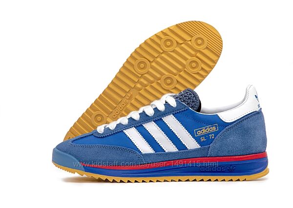 Мужские кроссовки Adidas SL 72. Blue. Унисекс