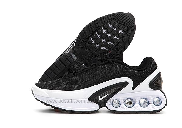Мужские кроссовки Nike Air Max DN. Black White. Унисекс