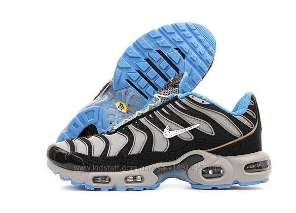 Мужские кроссовки Nike Air Max TN Plus. Black Grey Blue