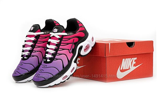 Женские кроссовки Nike Air Max TN Plus. Black Red