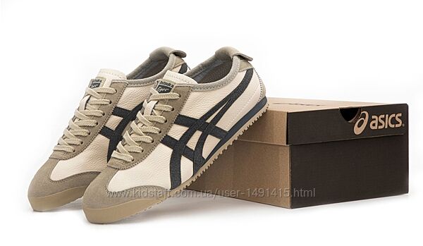 Мужские кроссовки Asics Onitsuka Tiger Mexico 66. Beige Brown