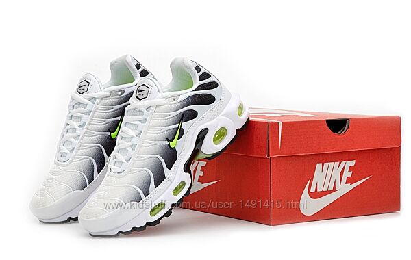 Женские кроссовки Nike Air Max TN Plus. White Green