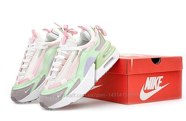 Женские кроссовки Nike Air Max Furyosa. White Green