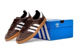 Женские кроссовки Adidas Samba OG. Brown