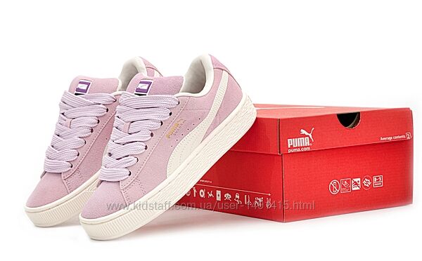Женские кроссовки Puma Suede XL. Pink