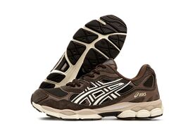 Женские кроссовки Asics GEL-NYC. Brown. Унисекс
