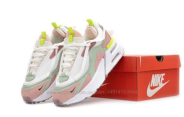 Женские кроссовки Nike Air Max Furyosa. White Grey