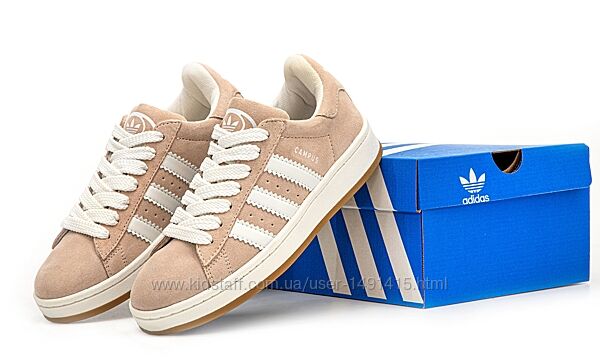 Женские кроссовки Adidas Campus. Beige