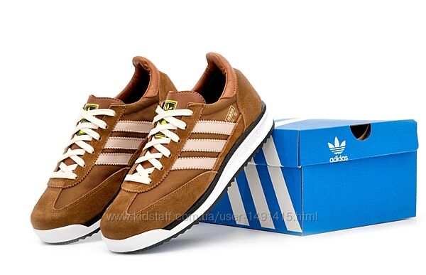 Женские кроссовки Adidas SL 72. Brown. Унисекс