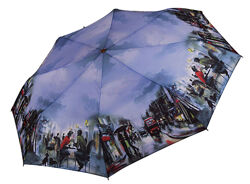  Крепкий зонт женский полуавтомат Lamberti 73645-5
