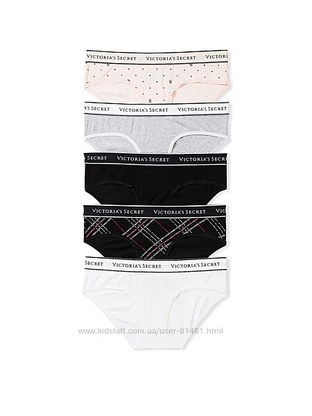 Наборы трусиков 5 шт от от американского бренда Victorias Secret