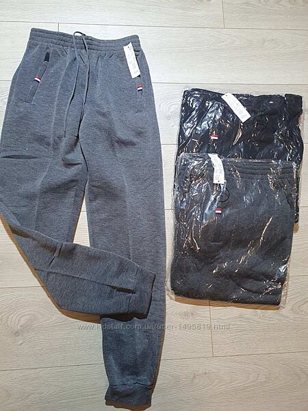 Спортивні чоловічі штани утеплені, р. M-4XL, дві моделі