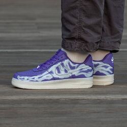 Кросівки Nike Air Force Skeleton Purple
