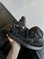 Кросівки Nike Air Jordan 1 Low OG TS Travis Scott - Black Phantom