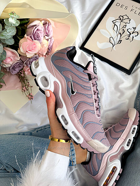 Кросівки Nike Air Max Plus TN Pink White Black