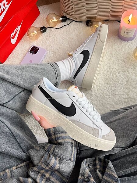 Кросівки Nike blazer low platform new