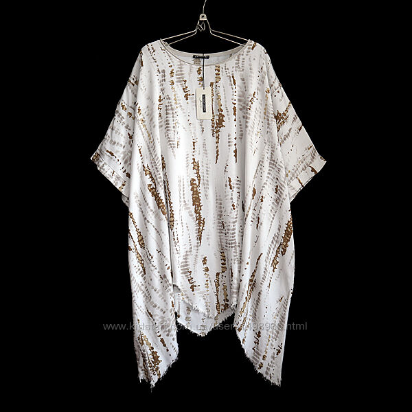 Бомбезна італійська туніка блузка оверсайз made in italy р.20-22-24