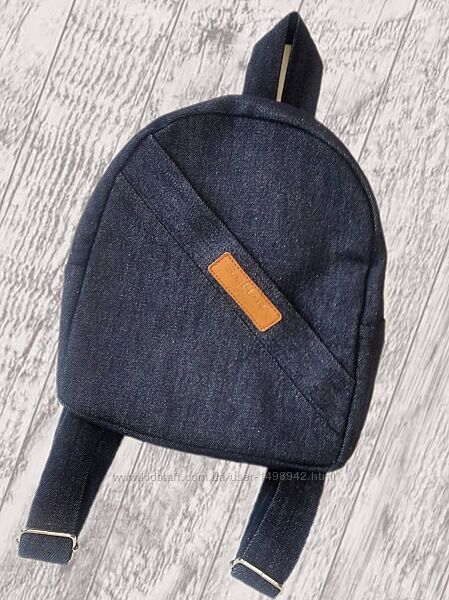 Джинсовий рюкзак