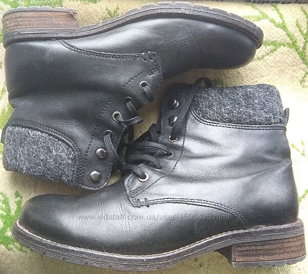 зима женская обувь под сезон ботинки сапоги КОЖА