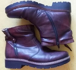 зима женская обувь под сезон ботинки сапоги Rieker