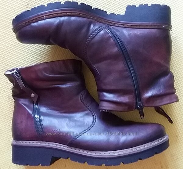 зима женская обувь под сезон ботинки сапоги Rieker