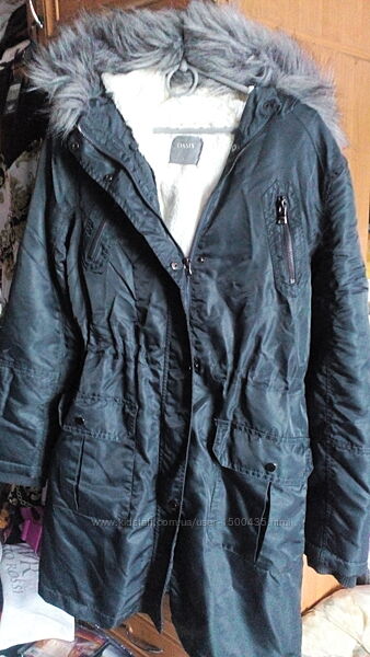 мех зима OASIS теплая куртка в стиле пуховик парка