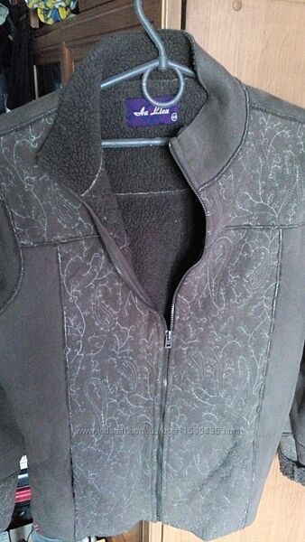 дубленки зимние куртки мех внутри короткие