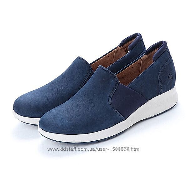 р.35.5,37,37.5, 42 Clarks жіночі нубукові сліпони оригінал
