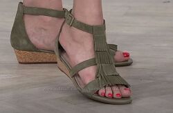 р.38  Clarks замшеві босоніжки Оригінал