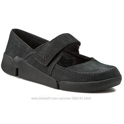 р.36 Clarks шкіряні спортивні туфлі-балетки оригінал