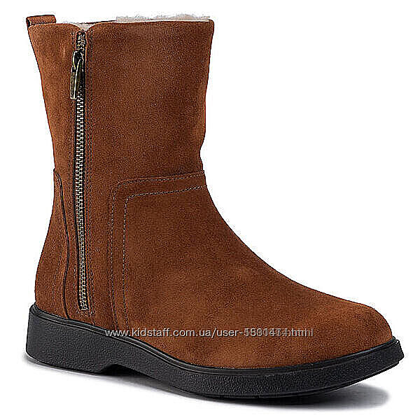 р.37.5, 38,39, 41 Clarks женские зимние полусапожки оригинал