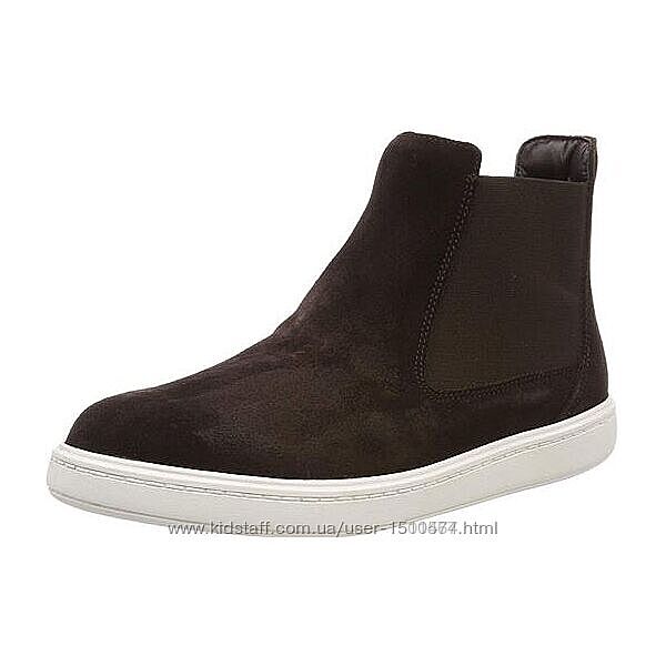 р.35.5 Clarks женские замшевые ботинки оригинал