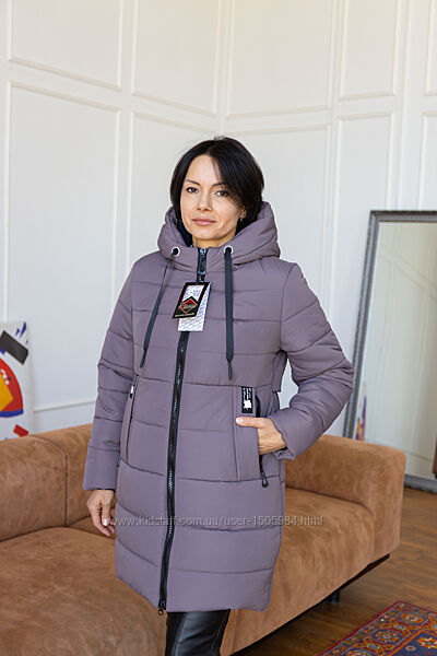 Жіноча зимова куртка 333. Колір Гліцинія