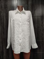 Бесподобная льняная рубашка блузка лён Пог-55 см льон