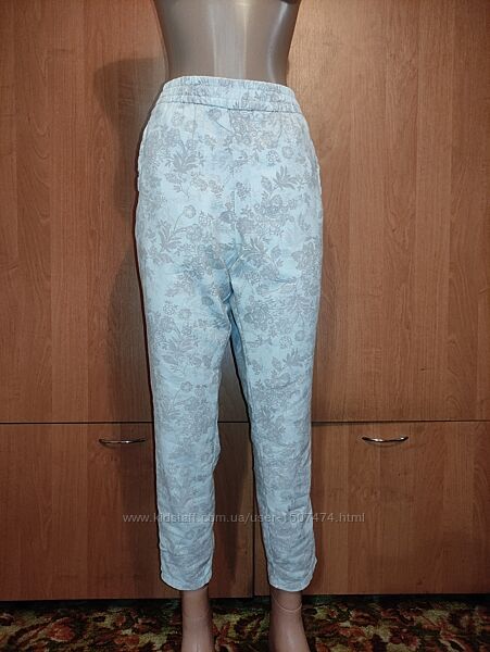 Классные льняные брюки, льняные штаны ПОТ-37-45 см